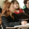 Students in a classroom