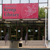 Front entrance of Kemp Library Front entrance of Kemp Library