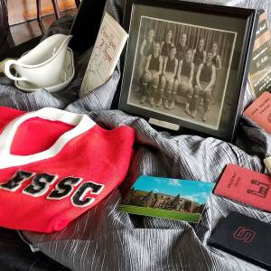 ESU Promotional Materials and old photo