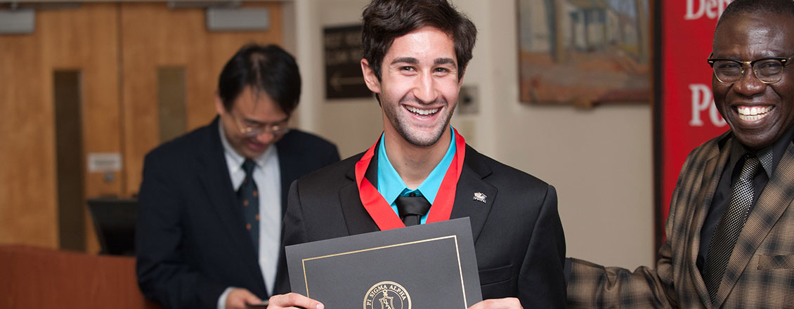 political science honor society award ceremony