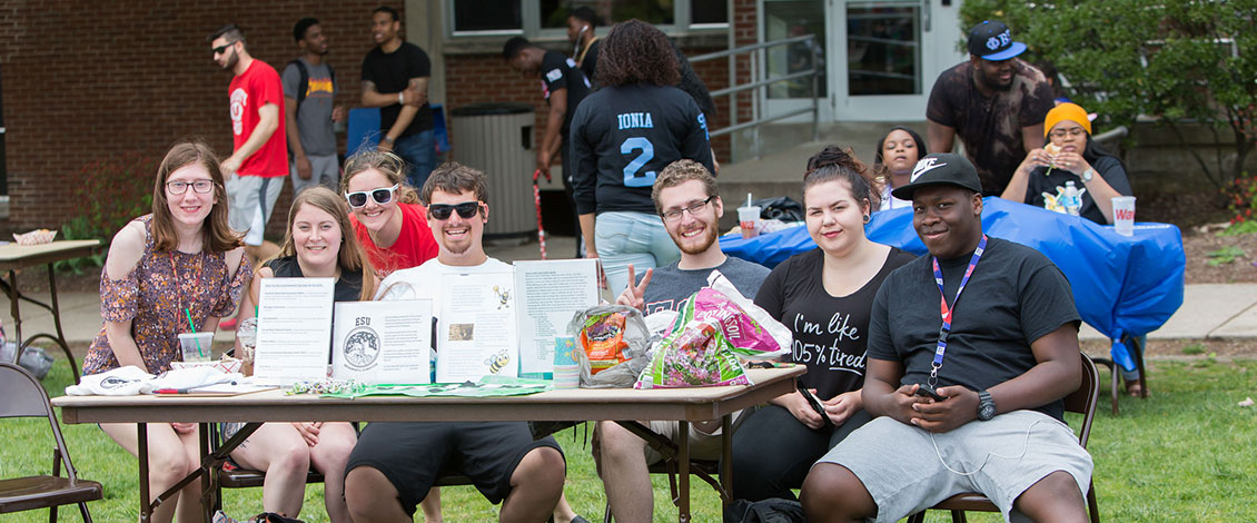 Students at Community on the Quad