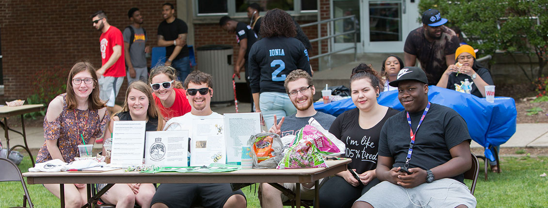 Students at Community on the Quad