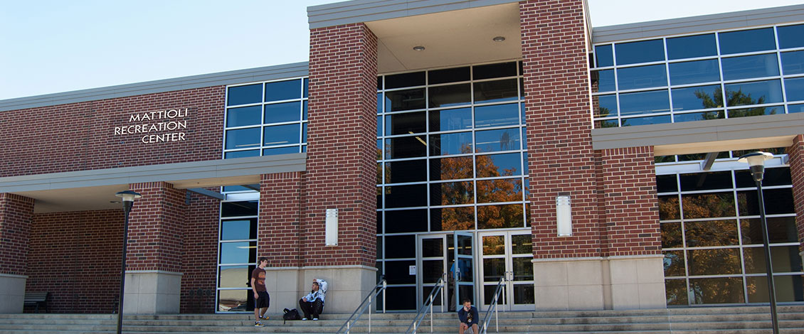 Front of Campus Rec Center