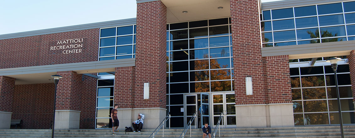 Front of Campus Rec Center