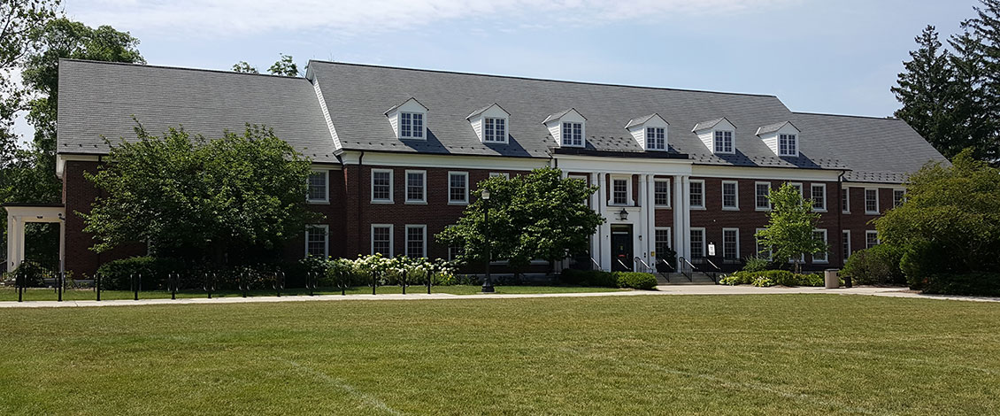 Exterior photo of Monroe Hall