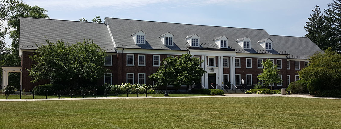 Exterior photo of Monroe Hall