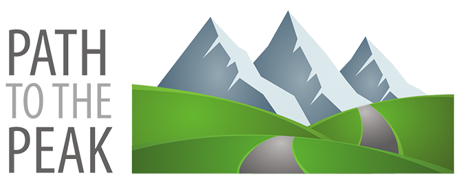 path to the peak logo