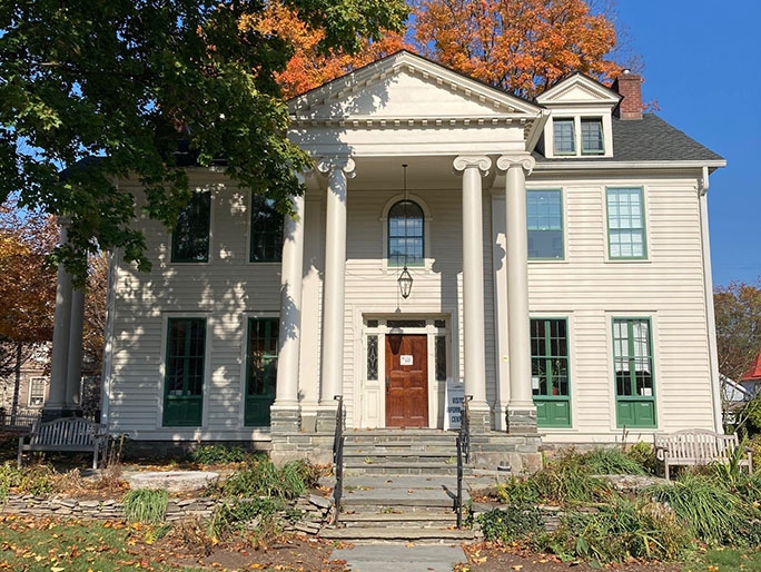 The Pike County Community House is a former settlement home built in 1815 in Milford\, Pennsylvania.