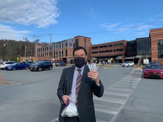 The Stourbridge Project mobilized the community to produce protective equipment for frontline workers during the COVID-19 pandemic.