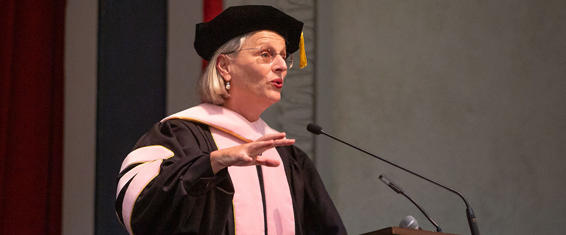 Interim Provost Margaret Ball
