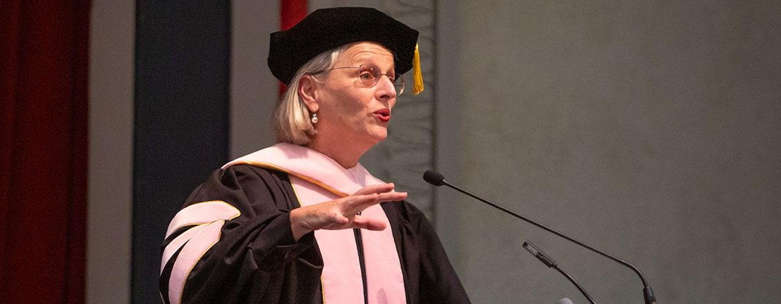 Interim Provost Margaret Ball