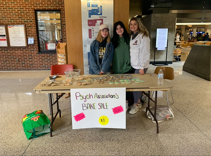 psychology association bake sale