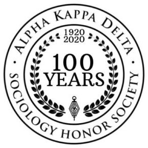 Alpha Kappa Delta Sociology Honors Society: 100 Years 1920-2020